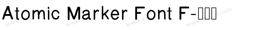 Atomic Marker Font F字体转换